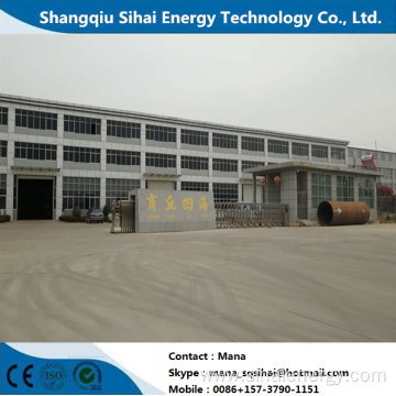 Large Capacity Pyrolysis Plant for Waste Tires